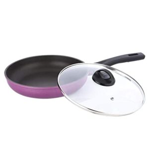 Premier Non Stick Diecast Frypan with Glass Rs 290 amazon dealnloot