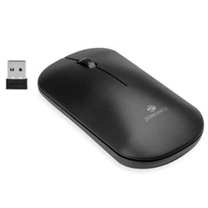 Renewed Zebronics Zeb Dazzle Wireless Optical Mouse Rs 137 amazon dealnloot