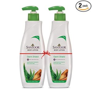 Santoor Germ Shield Body Lotion 250ml Pack Rs 220 amazon dealnloot