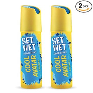 Set Wet Cool Avatar Deodorant Body Spray Rs 172 amazon dealnloot