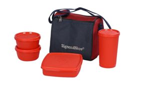 Signoraware Best Plastic Lunch Box Set with Rs 258 amazon dealnloot