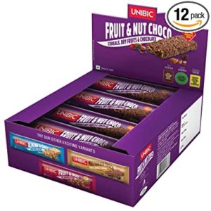 Unibic Snack Bar Fruit Nut Choco 12 Rs 240 amazon dealnloot