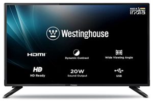Westinghouse 60 cm 24 Inches HD Ready Rs 6999 amazon dealnloot