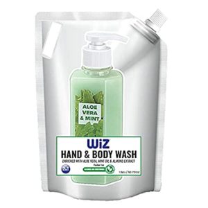 WiZ Hand Body Wash 2in1 Refill Aloe Rs 99 amazon dealnloot