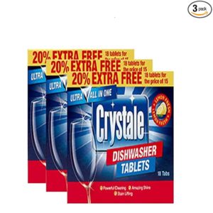 Crystale Starter Combo Dishwasher Tablets Pack of Rs 528 amazon dealnloot