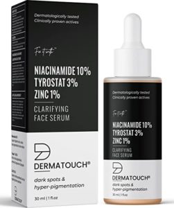 DERMATOUCH 10 Niacinamide Serum Tyrostat 3 Zinc Rs 184 amazon dealnloot