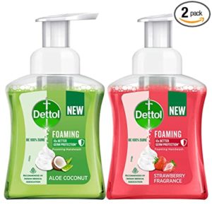 Dettol Foaming Handwash Pump Combo Aloe Coconut Rs 167 amazon dealnloot