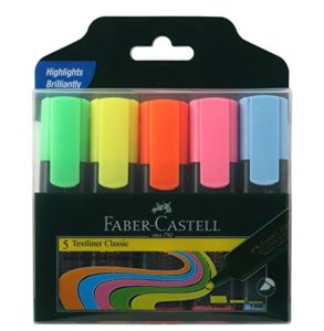 Faber Castell Textliner Pack of 5 Assorted Rs 78 amazon dealnloot