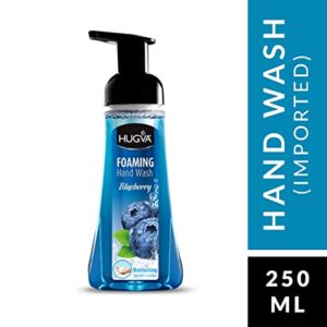 Hugva Foaming hand wash blueberry 250 ml Rs 69 amazon dealnloot