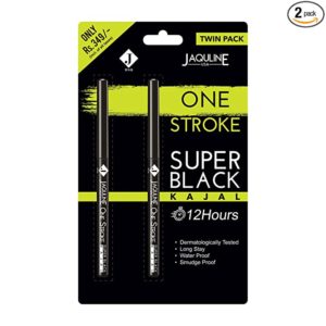 Jaquline USA Onestroke Super Black Kajal Twin Rs 139 amazon dealnloot