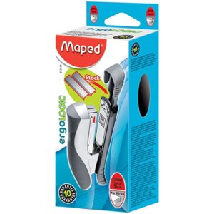 Maped Stapler Ergologic Half 26 6 Black Rs 175 amazon dealnloot