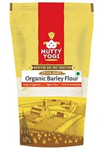 Nutty Yogi Organic Barley Flour l Barley Rs 69 amazon dealnloot