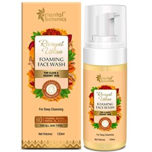Oriental Botanics Rivayat Ubtan Foaming Face Wash Rs 158 amazon dealnloot