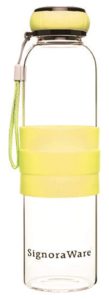 Signoraware Aqua Marine Borosilicate glass Bottle 550 Rs 186 amazon dealnloot