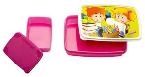 Signoraware Funtime Compact Plastic Lunch Box Set Rs 102 amazon dealnloot