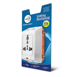 Wipro 3 way multiplug with built in Rs 129 amazon dealnloot
