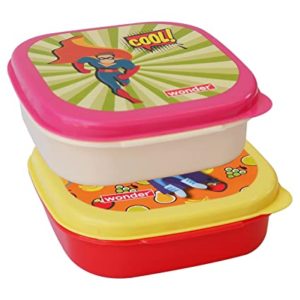 Wonder Prime Plastic Kit Kat Lunch Box Rs 134 amazon dealnloot