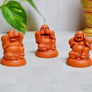eCraftIndia Laughing Buddha Idol 5 cm x Rs 242 amazon dealnloot