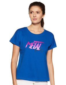 ABOF Women s Plain Regular fit T Rs 119 amazon dealnloot
