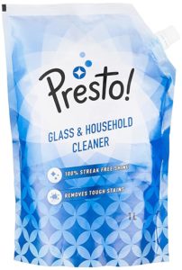Amazon Brand Presto Glass Household Cleaner Refill Rs 60 amazon dealnloot