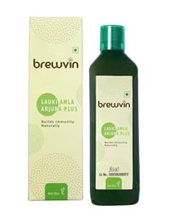 Brewvin Lauki Amla Arjuna Juice 1L Natural Rs 69 amazon dealnloot