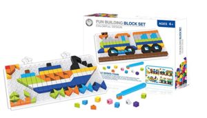 Crackle 240 Pc DIY Transportation Building Blocks Rs 350 amazon dealnloot
