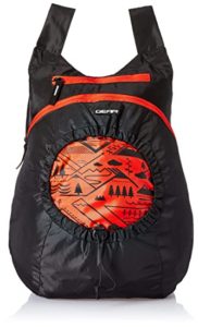GEAR Black and Orange 49 cms Casual Rs 149 amazon dealnloot
