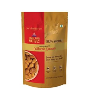 Himalayan Natives 100 Natural Almonds Raw Almonds Rs 129 amazon dealnloot