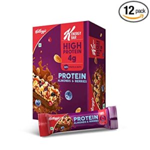 Kellogg s K Energy Bar Protein Almonds Rs 361 amazon dealnloot
