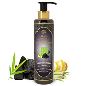Khadi Essentials Activated Charcoal Vitamin C Face Rs 269 amazon dealnloot