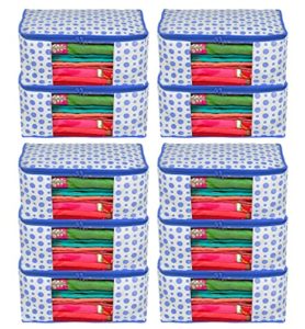 Kuber Industries Dot Printed Non Woven Saree Rs 100 amazon dealnloot