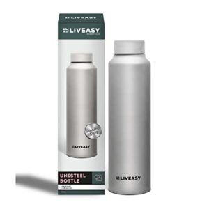 LivEasy Essentials Stainless steel bottle Lightweight Environment Rs 299 amazon dealnloot