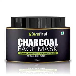 Nutrafirst Charcoal Peel Off Face Mask Deep Rs 251 amazon dealnloot
