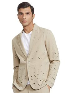 RIVER Men s Notch Lapel Regular fit Rs 900 amazon dealnloot