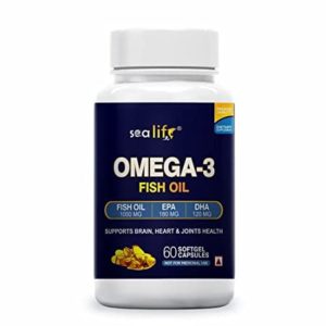 Sea Life Omega 3 Fish Oil 1000 Rs 174 amazon dealnloot