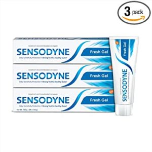 Sensodyne Multi Pack Fresh Gel Sensitivity Relief Rs 199 amazon dealnloot