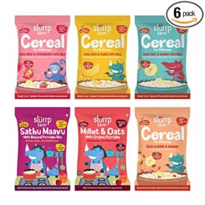Slurrp Farm Cereals Trial Pack Combo for Rs 154 amazon dealnloot