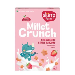 Slurrp Farm Millet Crunch Cereal No Maida Rs 153 amazon dealnloot