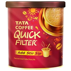 Tata Coffee Quick Filter 100g Tin Rs 75 amazon dealnloot