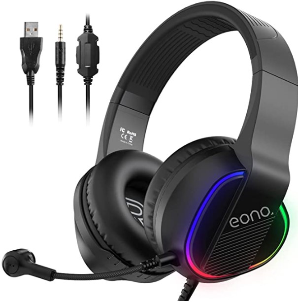 Amazon Brand - Eono PC Gaming Headphones