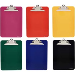 AmazonBasics Plastic Clipboards Assorted Colors Pack of Rs 299 amazon dealnloot