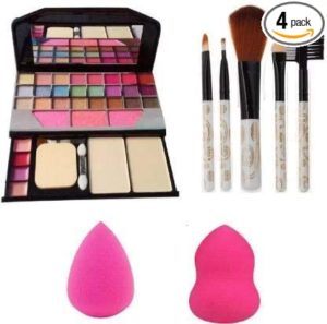 Angelie Nylon Bristle Makeup kit Makeup Brush Rs 263 amazon dealnloot