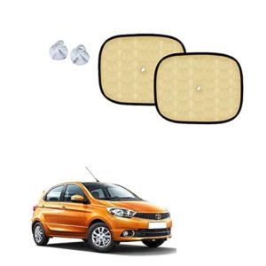 Autokraftz Beige Side Window Rear Window Sun Rs 118 amazon dealnloot