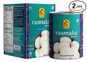 Bhikharam Chandmal Rasmalai Tin 1kg 1000X2 Rs 375 amazon dealnloot