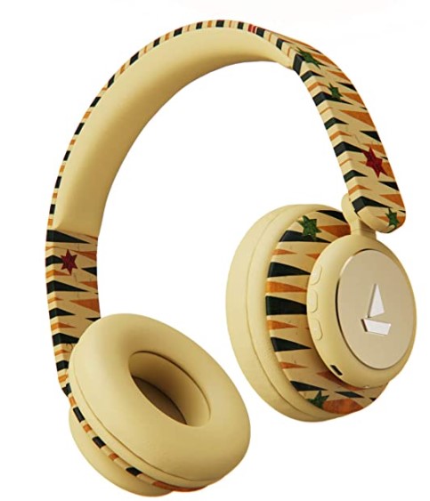 Boat Rockerz 450 Masaba Edition Bluetooth On-Ear Headphone with Mic