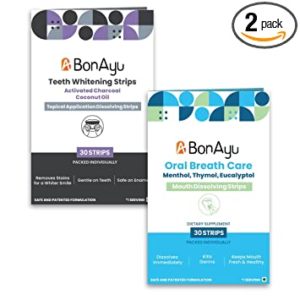 BonAyu Teeth Whitening Strips BonAyu Oral Care Rs 567 amazon dealnloot