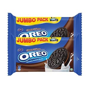 Cadbury Oreo Chocolate Creme Biscuit Jumbo Pack Rs 189 amazon dealnloot
