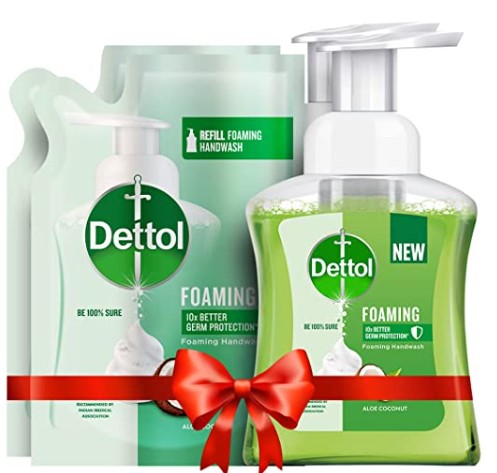 Dettol Foaming Handwash Pump + Refill Combo