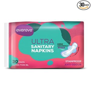 Evereve Ultra Sanitary Napkin Pad 280mm X Rs 134 amazon dealnloot