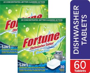 FORTUNE Dishwasher Tablets 5 in 1 Action Rs 478 amazon dealnloot